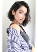 【ROSE】マニッシュショート ネイビーカラー フレンチボブ