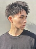 スパイキーショート/ピンパーマ/アップバング