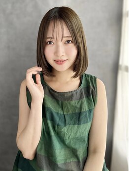 ナル 新宿(nalu)の写真/≪新宿駅徒歩3分≫小顔に見せるカットで美フォルムに！洗練された技術で似合わせショート・ボブをご提案◎