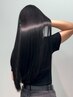 【新規平日限定】(汗ばむ季節に)天使ノストレート(毛先前髪カット,TR込)