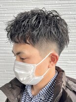 デプト(DEPT.)&nbsp;ツイストパーマメンズパーマ波巻きパーマシャドウパーマ佐賀