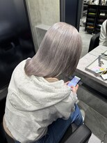 シェリール(CHERiR)&nbsp;ハイトーンカラー 寒色系 シルバーカラー ブリーチ3回~