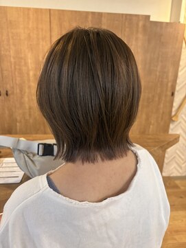 バイエイト 野並店(By Eight) ペールアッシュ×くびれショートBob