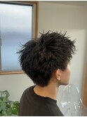 スパイキーパーマ