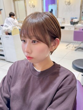 ハピネス 河原町店(Happiness) 京都美容室　マッシュショート　進詩織