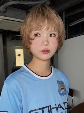 ナヌーク ダイカンヤマ(nanuk daikanyama) ショートヘア/ハイトーンカラー/ブロンドヘア