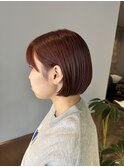 スッキリまとまるツルッとボブ