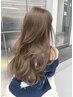 ブリーチ無しダブルカラー+クイックトリートメント(髪質改善)