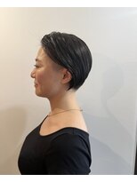 ピュアソウル(Pure Soul)&nbsp;カッコ可愛い！髪質を活かすショートボブ