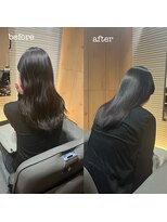 カラー&髪質改善＆ヘッドスパ専門店&nbsp;ダークマット系カラー＋メテオトリートメント