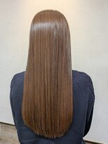 ダンディゾン ブルー 神楽坂(Dans Dix ans bleu)&nbsp;マロンブラウンのツヤロング