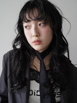 フィット ヒュー 千葉(fit hue) ミルクティーブロンド/ダークブルー/デジタルパーマ/千葉駅