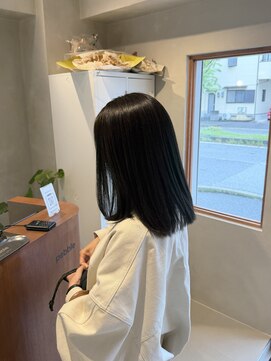 ペブル(pebble) セミロング/艶髪/髪質改善/トリートメント/明石/大久保/神戸