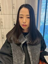 アース いわき店(HAIR&MAKE EARTH)&nbsp;艶髪ナチュラルストレートロング