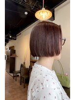 ルポル 大通店(rupolu)&nbsp;前上がりミニボブ