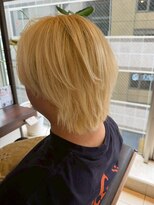 ヘアリゾート粋 ティガ 池袋店(tiga)&nbsp;メンズカット/ブリーチベージュ/ショートカット