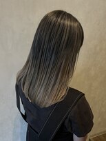 カミビト 奈良生駒店(KamiBito)&nbsp;グレージュカラー×ナチュラルレイヤーロング