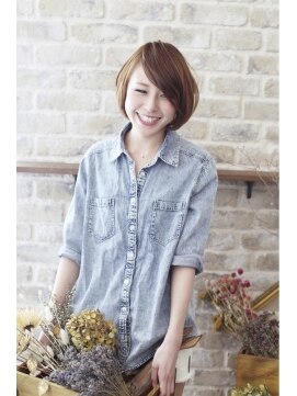 エルクバイコットン(elk by Cotton) 【elk by cotton平塚】透明感/スイングボブ/ショート