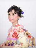 ☆着物ヘア☆ローズヘアアレンジ