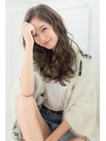 ヘアーサロン ロージー 北上本通り店(Rosy)&nbsp;大人ナチュラル ロングウェーブヘア