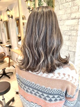 カルテット(Quartett) 【Quartett】大人可愛い透明感コントラストハイライト3Dカラー