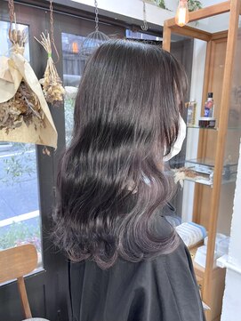 リッカ(RICCA) 【大人インナーカラー】艶髪ダークグレージュ×ピンクシルバー♪