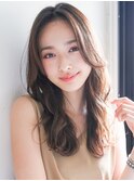 イメチェンチェリーブラウンフェミニンダークアッシュボブウルフ