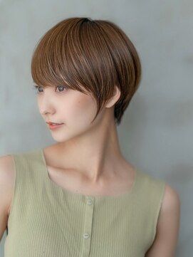 メゾンバイハバナ(maison by HAVANA) 大人可愛い20代30代40代前下がり小顔丸みショートボブ