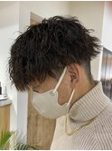 刈り上げマッシュ × ツイスパ