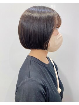 モリオフロムロンドン 松戸店(Morio from London) 【松戸 石山】コンパクトミニボブ 前髪あり