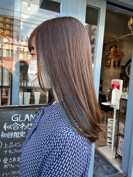 グランツ(GLANZ) インナーカラー[グレージュカラー/ブルーグレージュ]◎20代30代