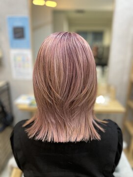 リルヘアー(RELUHAIR) ピンク