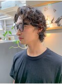 メンズカット、メンズパーマ、ウルフパーマ