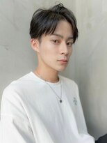 イオ 本厚木(io)&nbsp;アップバングニュアンスパーマビジネスメンズカット刈り上げ