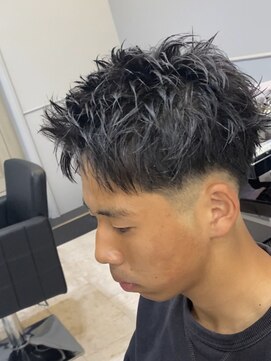 アビールブレ 新潟万代(ABEY LEVRAI) 新潟スパイキーショート　新潟メンズパーマ