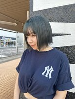切りっぱなしボブ×BLUE GREEN