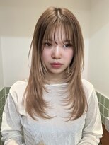 ニコ トウキョウ 渋谷(nico TOKYO)&nbsp;レイヤーカット/透明感カラーベージュ/くびれヘア/渋谷表参道