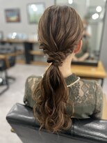 ウェイビー 桜木町店(WAVY)&nbsp;【WAVY hair set】ローポニー
