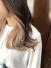 インナーカラー＋カット