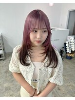 スーパーシーン(SUPER SCENE)&nbsp;レイヤーカット×スソカラー