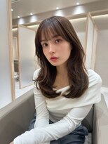ジーナ 梅田(Zina) 髪質改善＊毛先カールマロンブラウン＊美髪【Zina梅田】