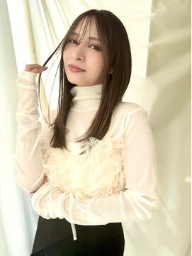 スウィープ 平尾(sweep) 柔らかい質感の髪質改善ストレート