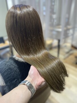 パプスドコワフュール 甲子園口店(Pap's de coiffeur) アッシュベージュカラー