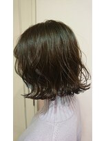 ミエル ヘア 新宿(miel hair) グレージュカラー
