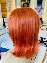 ヘアー ユニバース(HAIR UИIVERS) オレンジカラー