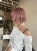 切りっぱなしボブ/ハイトーンボブ/ミニボブ/ダブルカラー