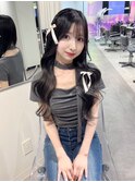 三つ編みアレンジ　韓国風ヘア　アイドルヘア