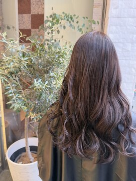 アース 熊本下通店(HAIR & MAKE EARTH) 韓国風コテ巻きブラウンヘアー♪