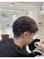 エアー 銀座タワー(AIR)&nbsp;ハイトーンカラー/ブリーチ/メンズカット/パープル