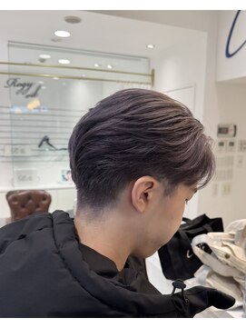 エアー 銀座タワー(AIR) ハイトーンカラー/ブリーチ/メンズカット/パープル